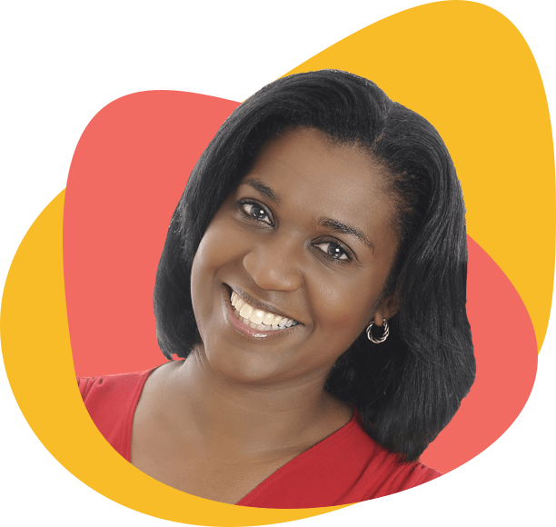 Nicole the Math Lady, smiling