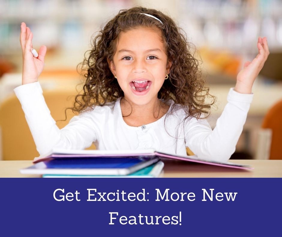 child with book excited about learning Saxon math