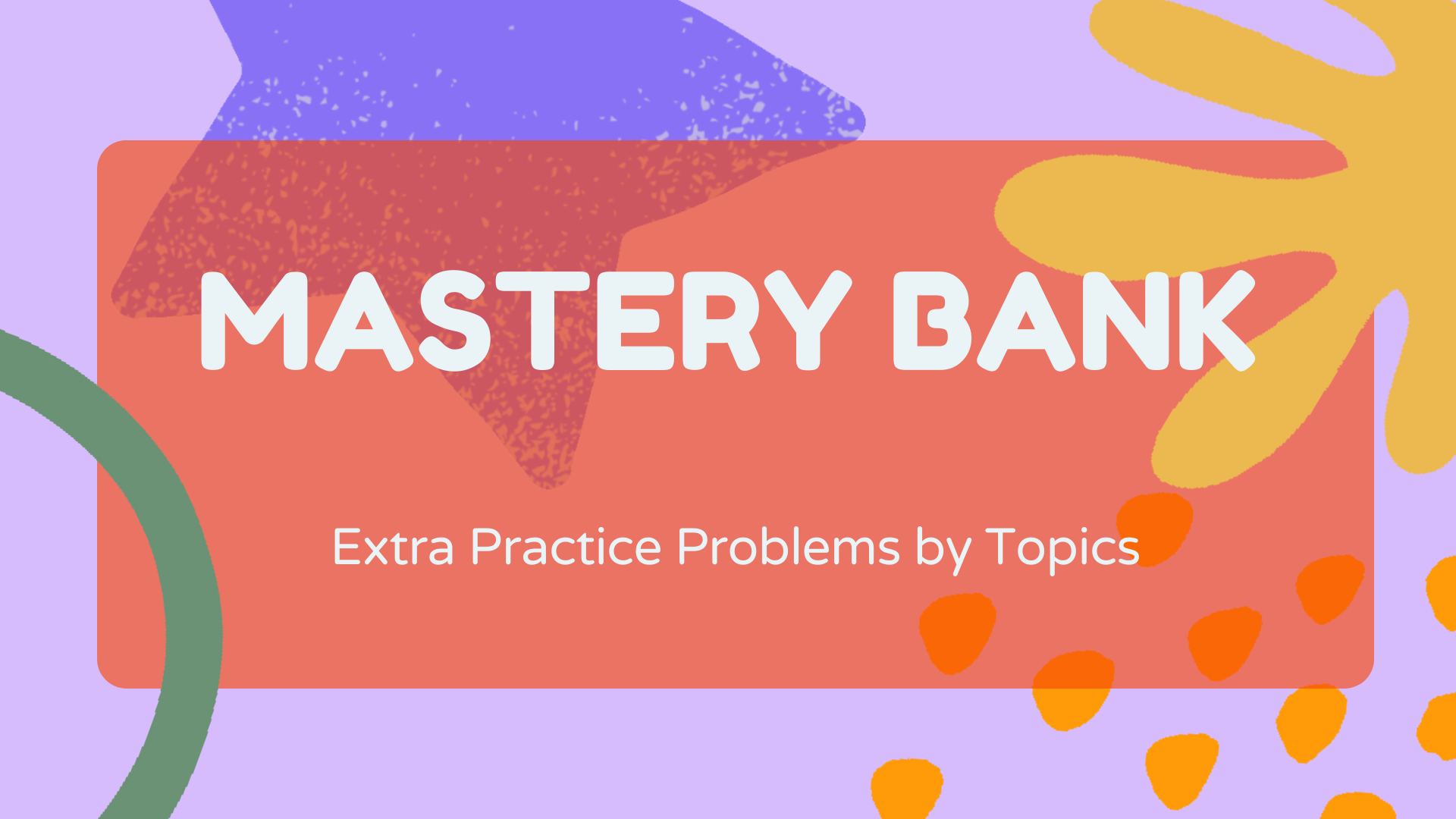 Mastery Bank
